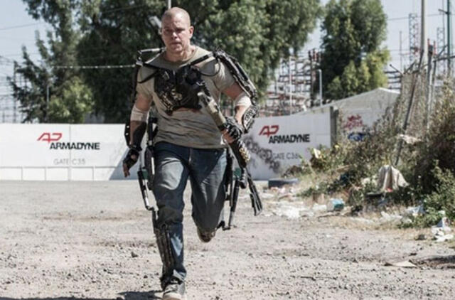 Filmo "Eliziejus" žvaigždė Mattas Damonas pasidžiaugė nesąs persekiojamas paparacų kaip bičiulis Bradas Pittas