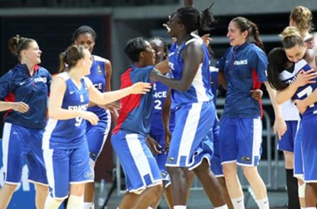 Čempionato finale - amerikietės ir prancūzės