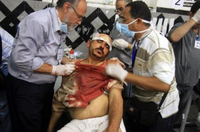 Egipto krizė: prezidento šalininkų protestuose kyla susirėmimai