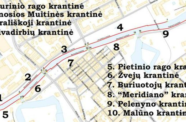 Krantinių pavadinimai - kol kas mistika