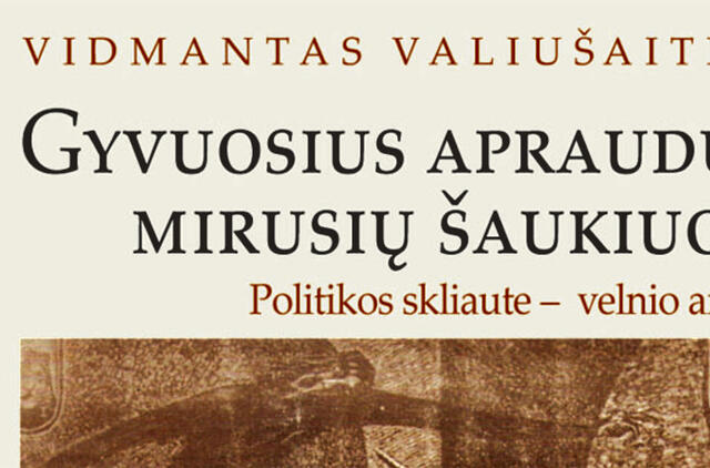 Nauja Vidmanto Valiušaičio publicistikos knyga