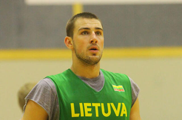 Rinktinė vėl treniruosis pajūryje