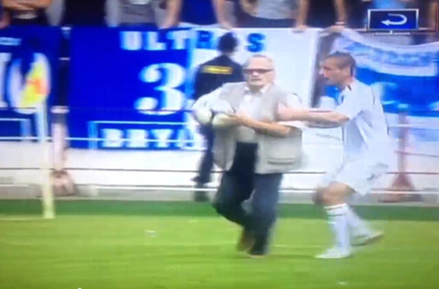 Savotiškas sirgaliaus protestas