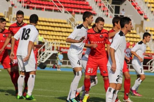 "Sūduva" pralaimėjo 11 m baudinių seriją ir nepateko į antrąjį Europos lygos atrankos varžybų ratą