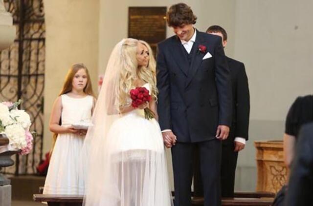 Susituokė Simas Jasaitis ir Oksana Pikul