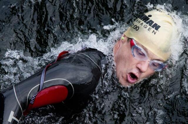 Danijos sosto įpėdinis įveikė varginantį triatloną