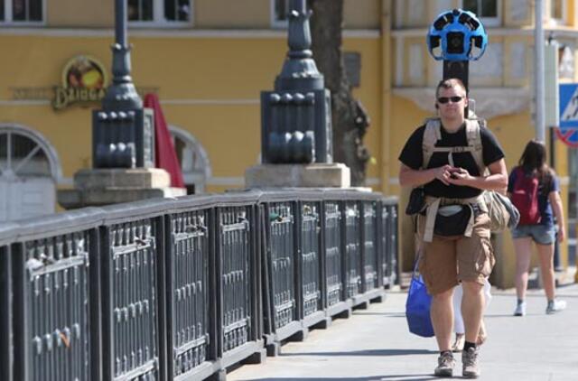 "Google Maps" Klaipėdą fotografuoja ir pėsčiomis