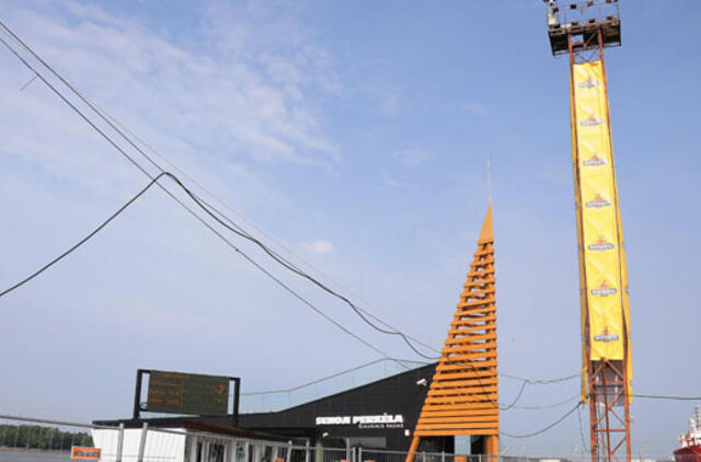 Griauti stulpo Uosto direkcija neleis