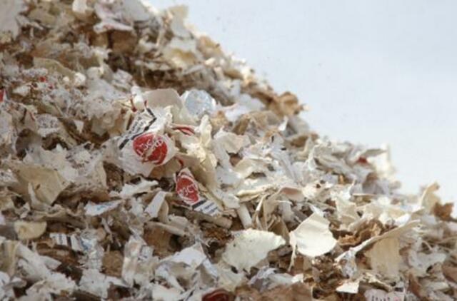 Į kompostą nukeliavo per 152 tūkst. kontrabandinių cigarečių pakelių