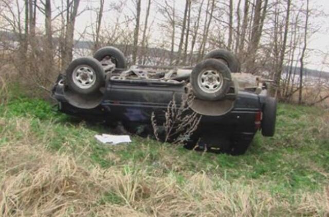 Maža širšė "parvertė" didelį visureigį