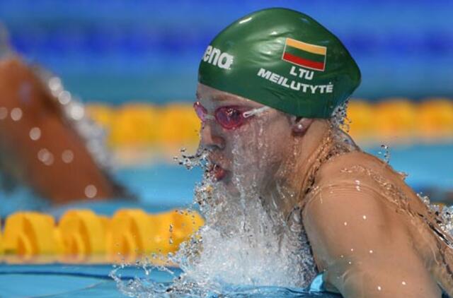 Rūta Meilutytė pasaulio jaunimo čempionate pagerino dar vieną Lietuvos rekordą