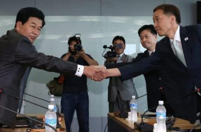 Šiaurės ir Pietų Korėjos sutarė dėl Kesongo