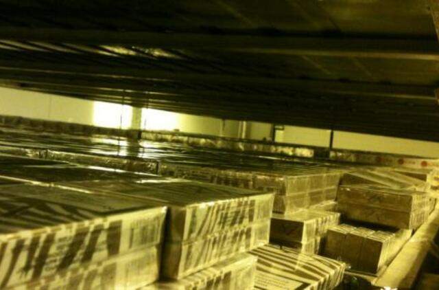 Sulaikyta sumaniai paslėpta kontrabanda