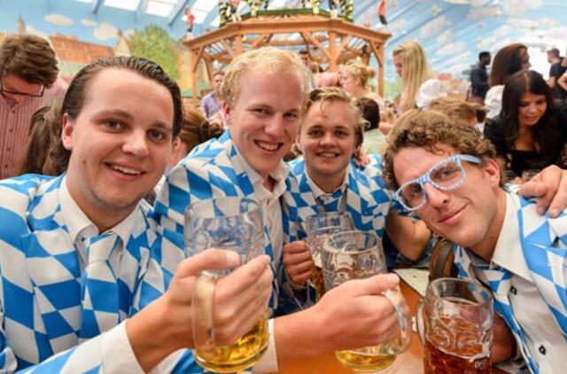 Alaus šventėje "Oktoberfest" pirmąją savaitę apsilankė 3,5 mln. žmonių