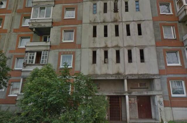 Bandužių gatvėje degė lifto kabina