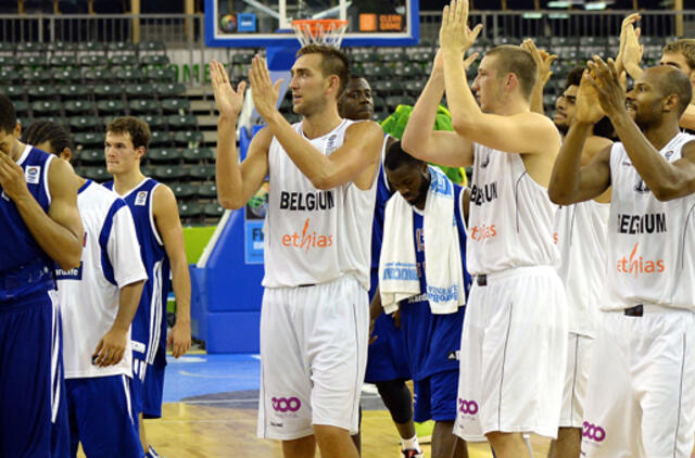 Belgijos krepšininkai Europos čempionate pranoko britus