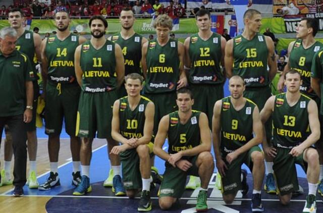 Lietuvos krepšinio rinktinė pasaulio reitinge pakilo į ketvirtąją vietą
