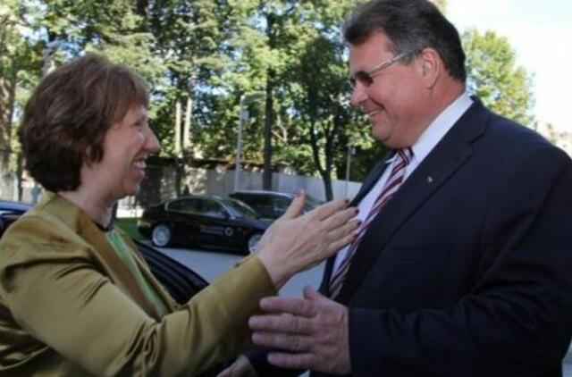 Lino Linkevičiaus ir Katerinos Ešton susitikime - dėmesys Europos kaimynystės politikai