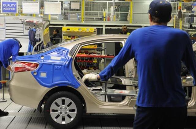 Rugpjūtį Pietų Korėjos automobilių eksportas ženkliai išaugo