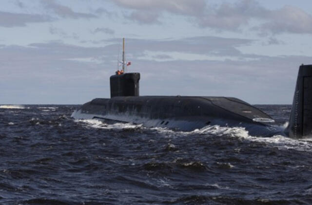 Rusijoje užsidegė atominis povandeninis laivas