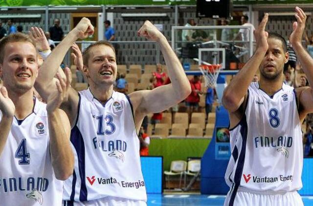 Rusijos krepšininkai po dviejų pratęsimų nusileido suomiams