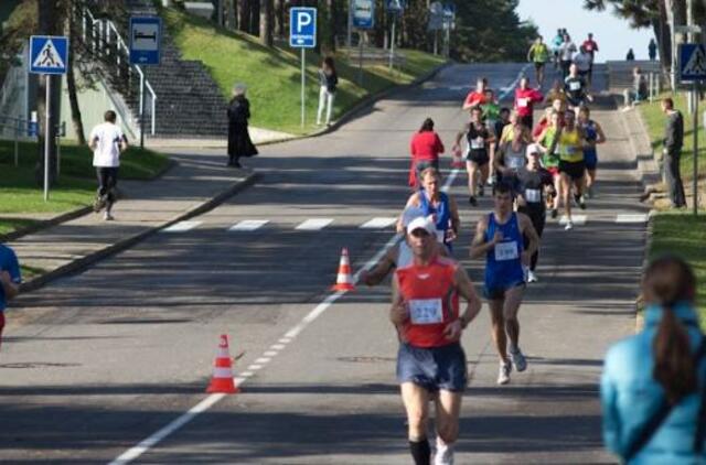 Savaitgalį Nidoje - pusės maratono bėgimas