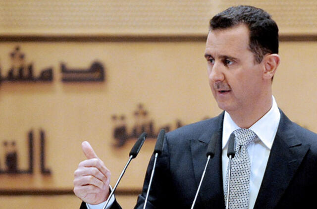 Sirijos prezidentas: 90 proc. ginkluotos opozicijos yra "Al Qaeda" teroristai