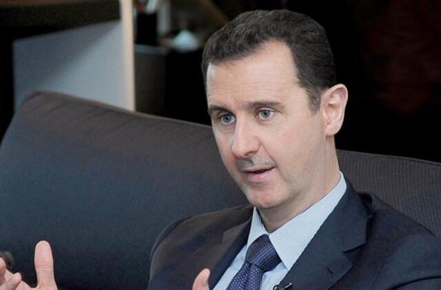 Sirijos prezidentas Bašaras al Asadas: pateiksime cheminius ginklus tarptautinei kontrolei