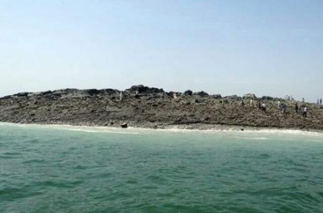 Žemės drebėjimas Pakistane suformavo naują salą