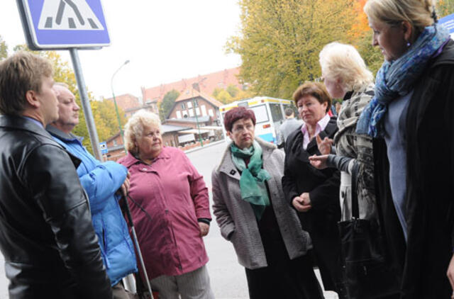 Aklieji autobusų stotyje norėtų jaustis savarankiškesni