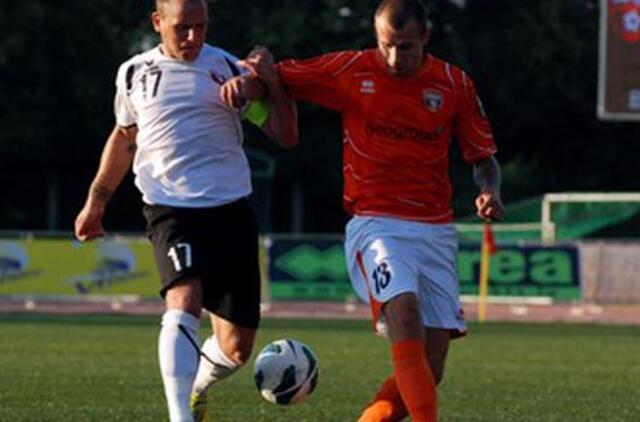 Gargždų "Banga" pralaimėjo pirmąsias LFF taurės ketvirtfinalio rungtynes