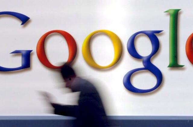 "Google" akcijų vertė pakilo į naujas rekordines aukštumas