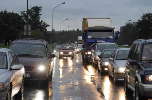 Kaip įvažiuoti į Klaipėdos miestą iš ryto