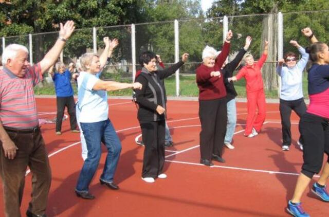 Klaipėdos senjorams - šokiai, mankštos, treniruoklių salė