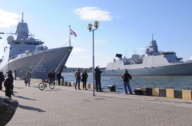 Klaipėdos uoste - keturi NATO karo laivai