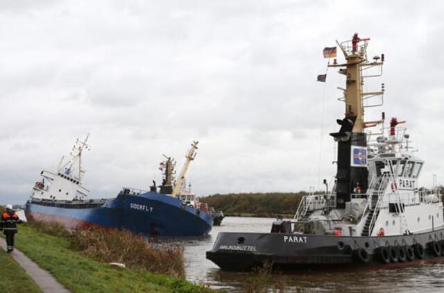 Laivyba Kylio kanalu paralyžiuota dėl dviejų laivų susidūrimo