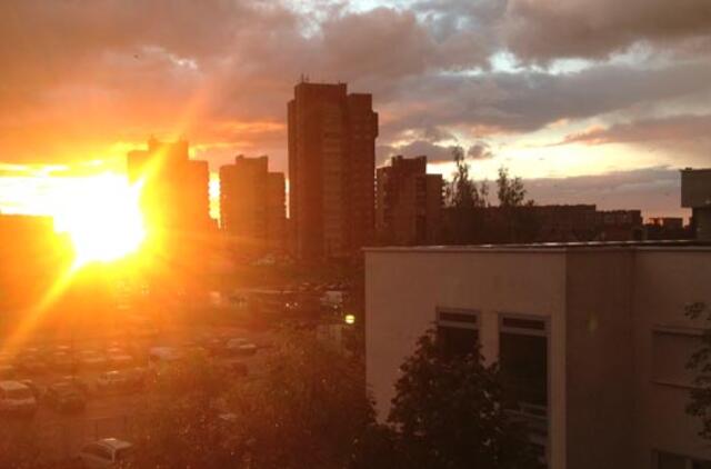 Pasirodžiusi saulė ne itin šildys