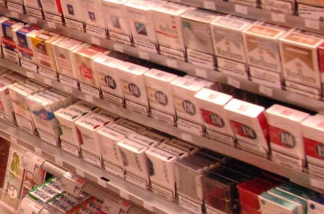 Rajonų parduotuves plėšia cigarečių vagys