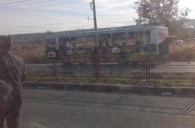 Rusijoje mirtininkė susprogdino autobusą, žuvo mažiausiai 6 žmonės