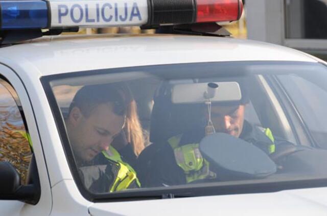 Šį vakarą - policijos reidai dviejuose šalies rajonuose