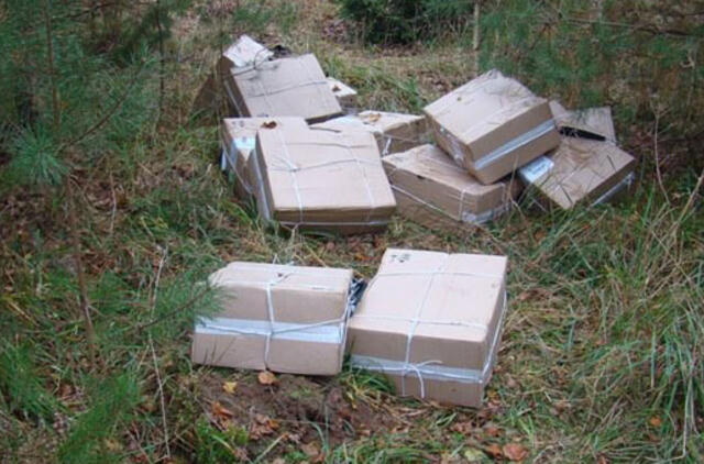 Trys pasieniečių šunys pasižymėjo sulaikant penkis kontrabandininkus