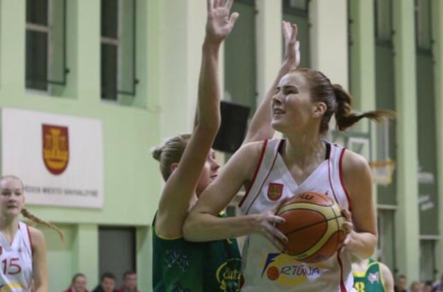 "Fortūna" 53 taškų skirtumu sutriuškino šiaulietes