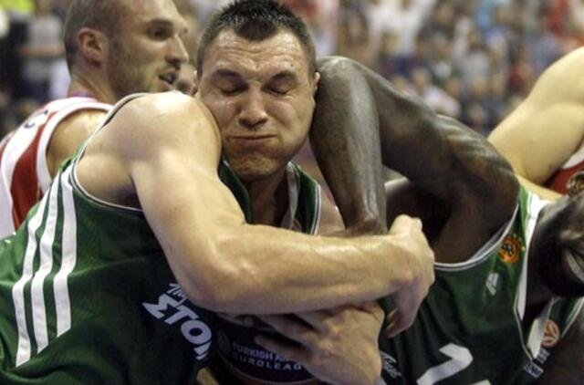 Jonas Mačiulis "Panathinaikos" komandai pelnė 16 taškų