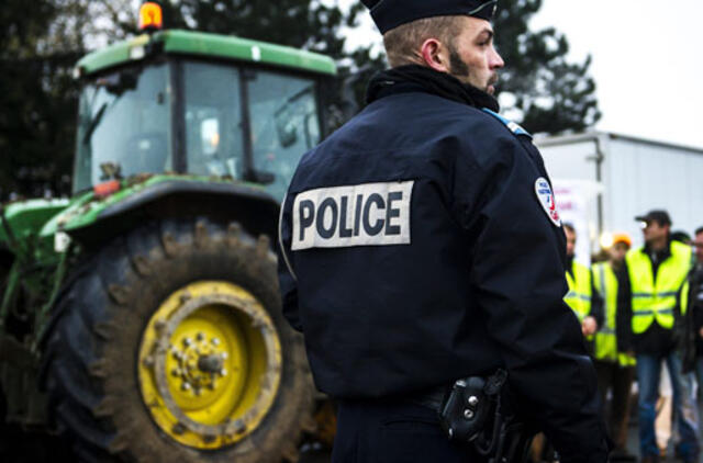 Per ūkininkų protestą Prancūzijoje žuvo žmogus