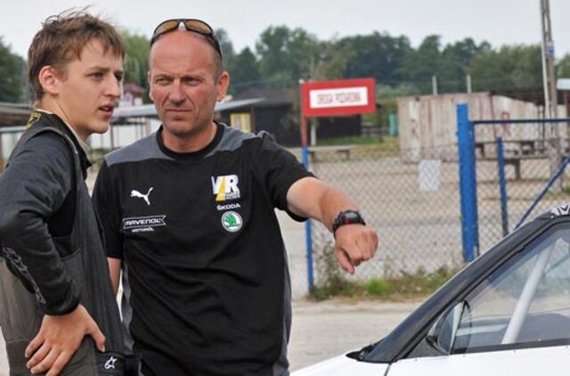 Ralio čempionų pėdomis žengia jaunasis Lietuvos lenktynininkas