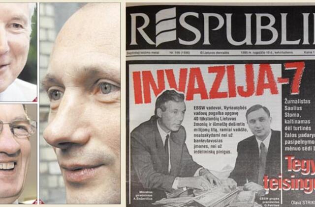 "Respublika“ socdemams, Adolfui Šleževičiui ir jo Vyriausybei primena: Prieš 20 metų perspėjome apie EBSW aferą