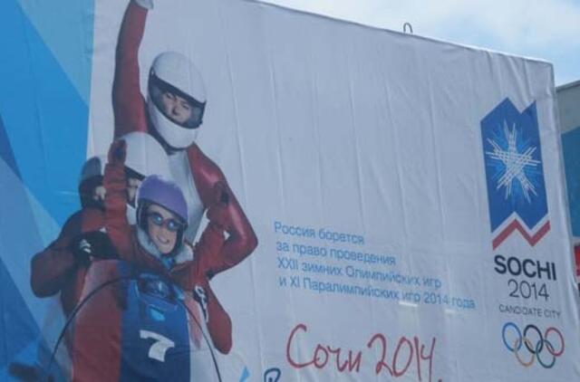 Rusijos meteorologai tikisi pakankamai sniego per Sočio olimpines žaidynes