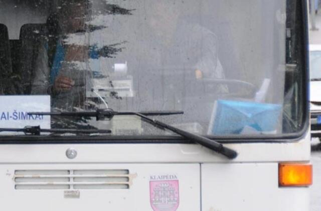 Autobusai iš priemiesčio paklaidina uostamiestyje