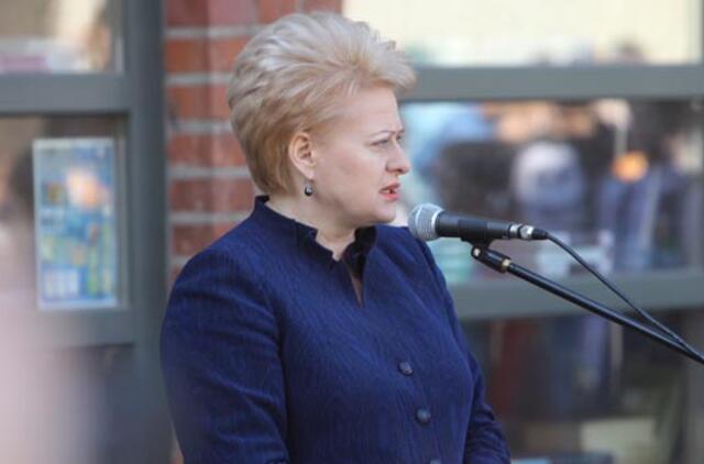 Dalia Grybauskaitė: ""Maximos" reakcija gerokai pavėluota"