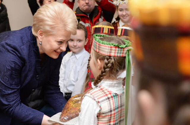 Dalia Grybauskaitė: visuomenės saugumui užtikrinti būtinos bendros pastangos